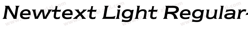 Newtext Light Regular字体转换